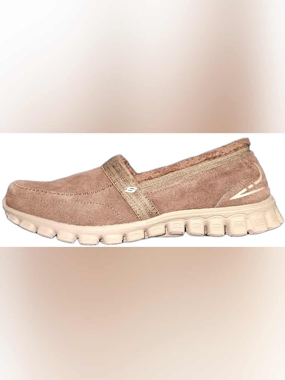 ✨ LIKE NEW ✨ Skechers EZ Flex 2 Chilly Suede Slip-On Loafers - Women’s 5.5